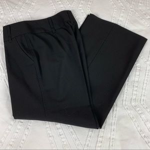 Banana Republic 8P Martin Fit Wool Trousers, black